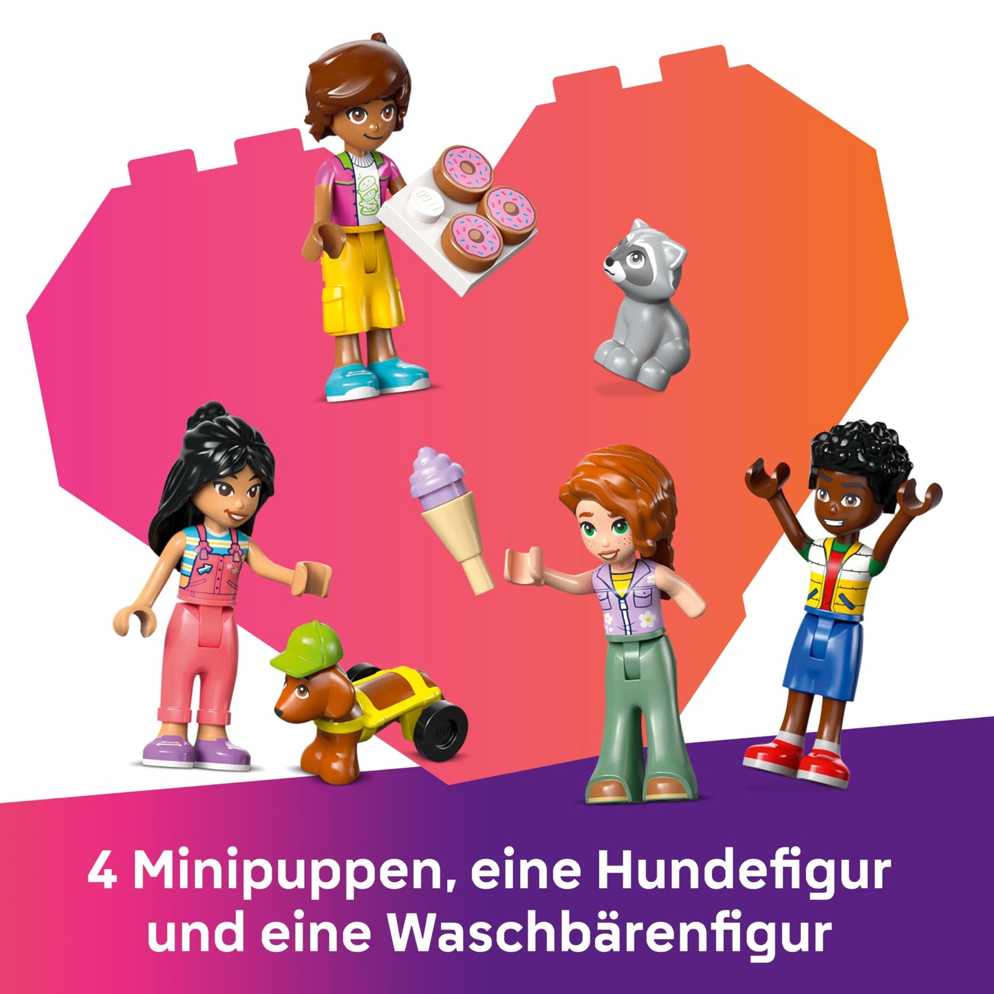 LEGO Friends Treehouse - building set with 2 animal figures, 4 minifigures, a garden, and toy food accessories - popular gift for girls and boys ages 8 and up - 42652