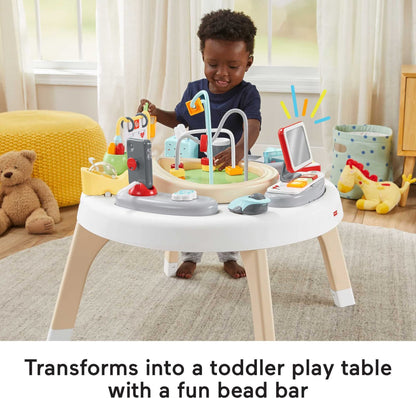 Fisher-Price HBM26-2-in-1 Homeoffice Activity Center, entertainment for babies and play table with music, lights, and sounds, toys for toddlers.