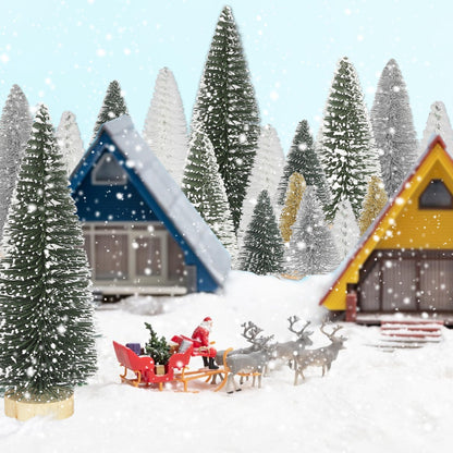 21 pieces of mini Christmas tree decor