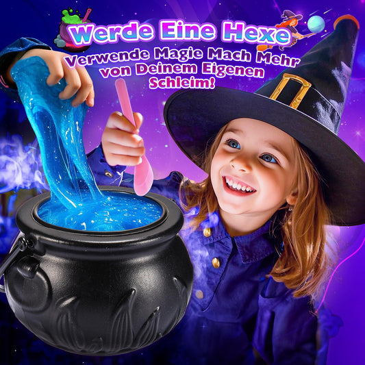 iKidiki slime kit for kids, ages 6-12. Perfect gift for girls and boys. DIY slime making set is a great birthday present idea. Toy suitable for children 6-12 years old.