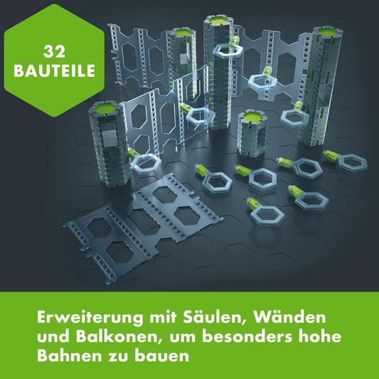 Ravensburger GraviTrax PRO Extension Vertical 22427 - big expansion for your marble run - construction toy for ages 8+ - perfect Christmas gift idea.