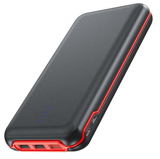 Elzle Power Bank 26800mAh, 22.5W QC3.0 20W USB C Fast Charging, External Charger with 4 Output 2 Input LED Light, Portable Charger for iPhone 12 11 XS Samsung Huawei Tablet