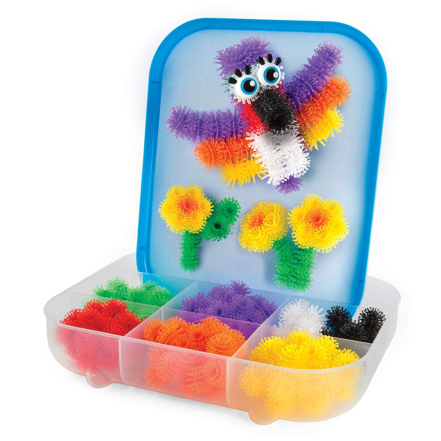 Bunchems 6027589 Creative Case with 150 original Bunchems, Multicolor