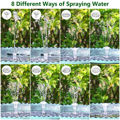 5.5W Solar Fountain for Outdoor use