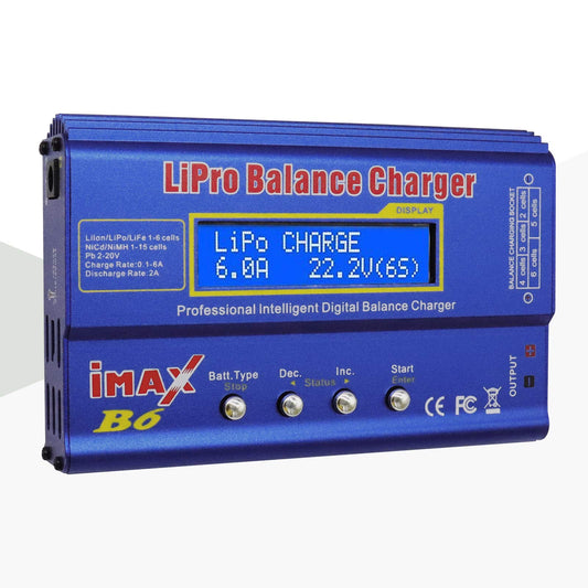 Lipo charger, 80W lipo charger balancer, 6A balance high power charger, for LiPo/Li-Ion/Life (1-6S), NiMH/NiCd (1-15S), RC hobby charger LED with power supply.