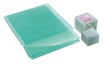 Bresser permanent microscope slides (set of 50) & microscope slides/coverslips (50x/100x)