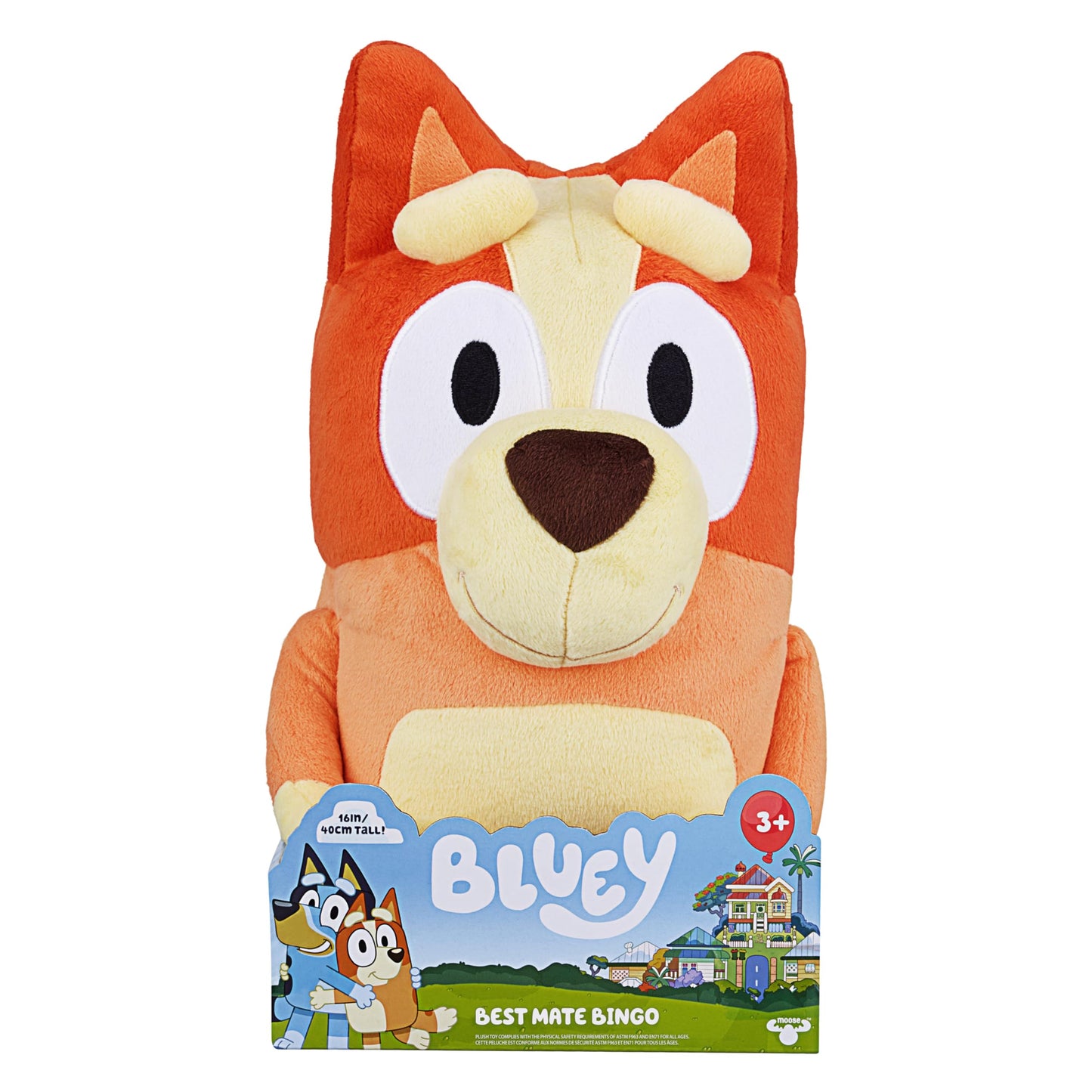 BlueY Bingo plush toy 45 cm tall - official collectible item