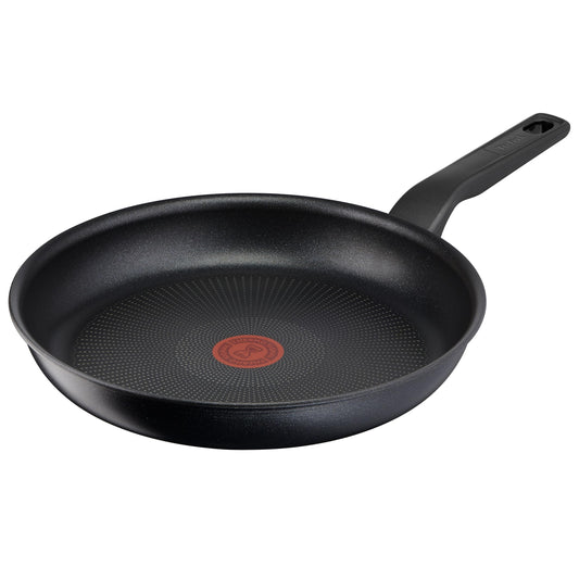 Tefal Titanium Force Pan 28 cm Pots and Pans, Non-stick coating, Thermo-Signal temperature indicator, enhanced induction technology, Pouring spout, Stable handle, Made in France, G3030632