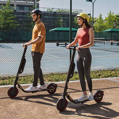 Amitor solid tires 10x2.5-6.5 for Ninebot MAX G30 G30P G30LP, 10 inch solid rubber scooter puncture-proof, E scooter Honeycomb 60/70-6.5 tires solid rubber anti-slip & wear-resistant (Slot 44), 2PCS