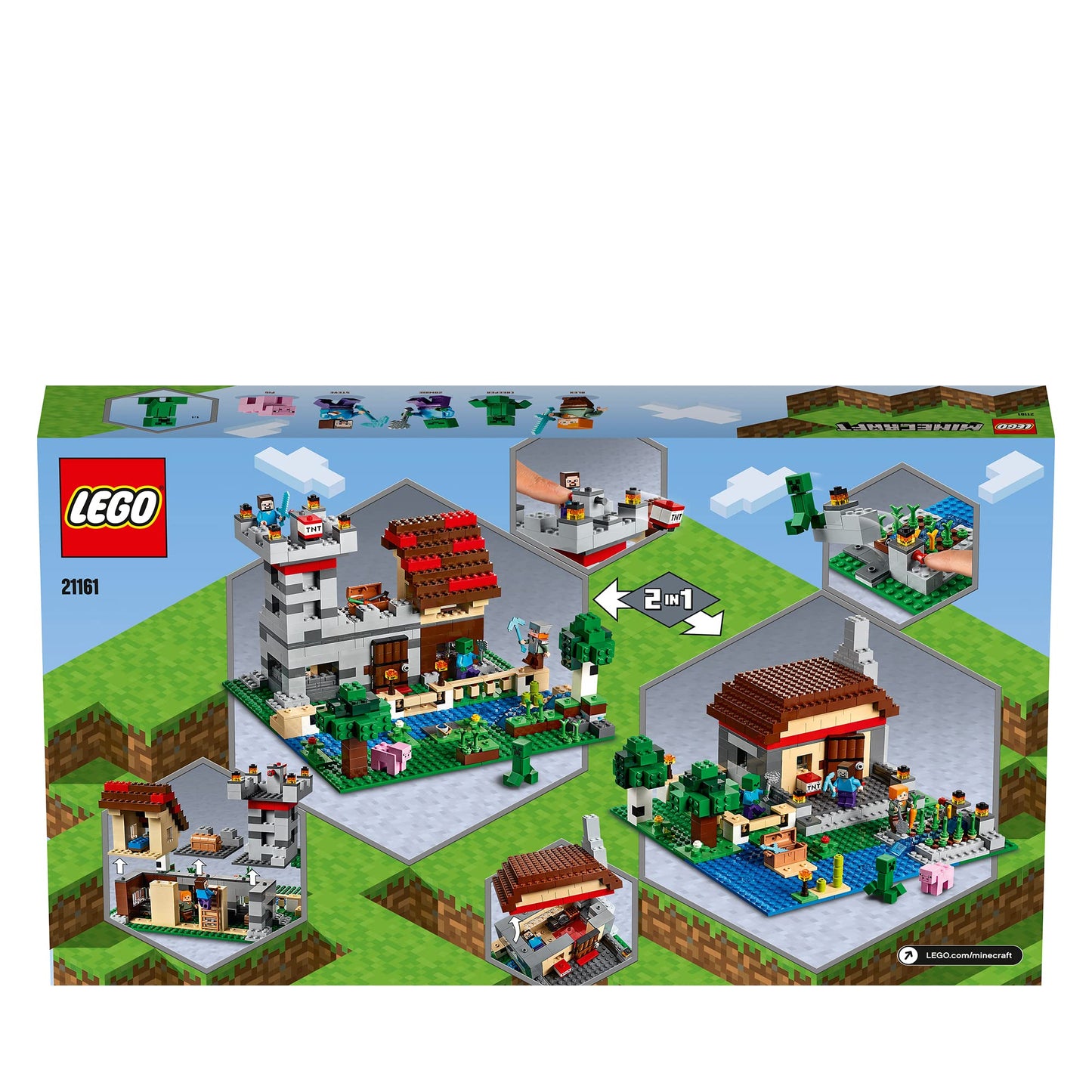 Lego 21161 Minecraft The Crafting Box 3.0