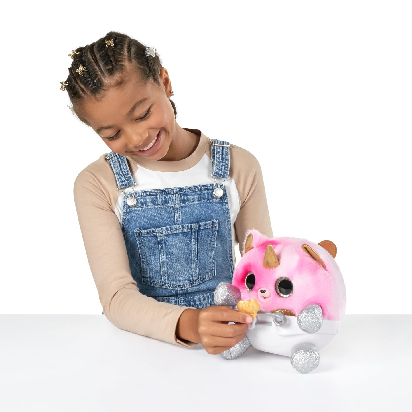 Rainbocorns, Adopt-A-Corn Surprise (Bunny) by ZURU. Plush toy, collector's plush, baby, surprise eggs for girls & kids.