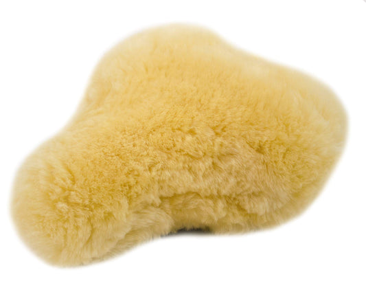 Reissner lambskin bicycle saddle cover made of Merino lambskin FSB-A-2 gobi 30x25cm.