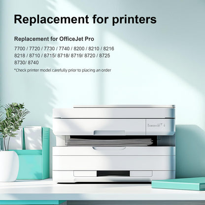LOFBLAT 953XL Officejet Pro 8710 Cartridges Compatible for HP 953 Printer Cartridges XL for HP Officejet Pro 8710 8715 7720 7740 7730 8720 8730 8210 8725 8715 8740 8218 (4-Pack)