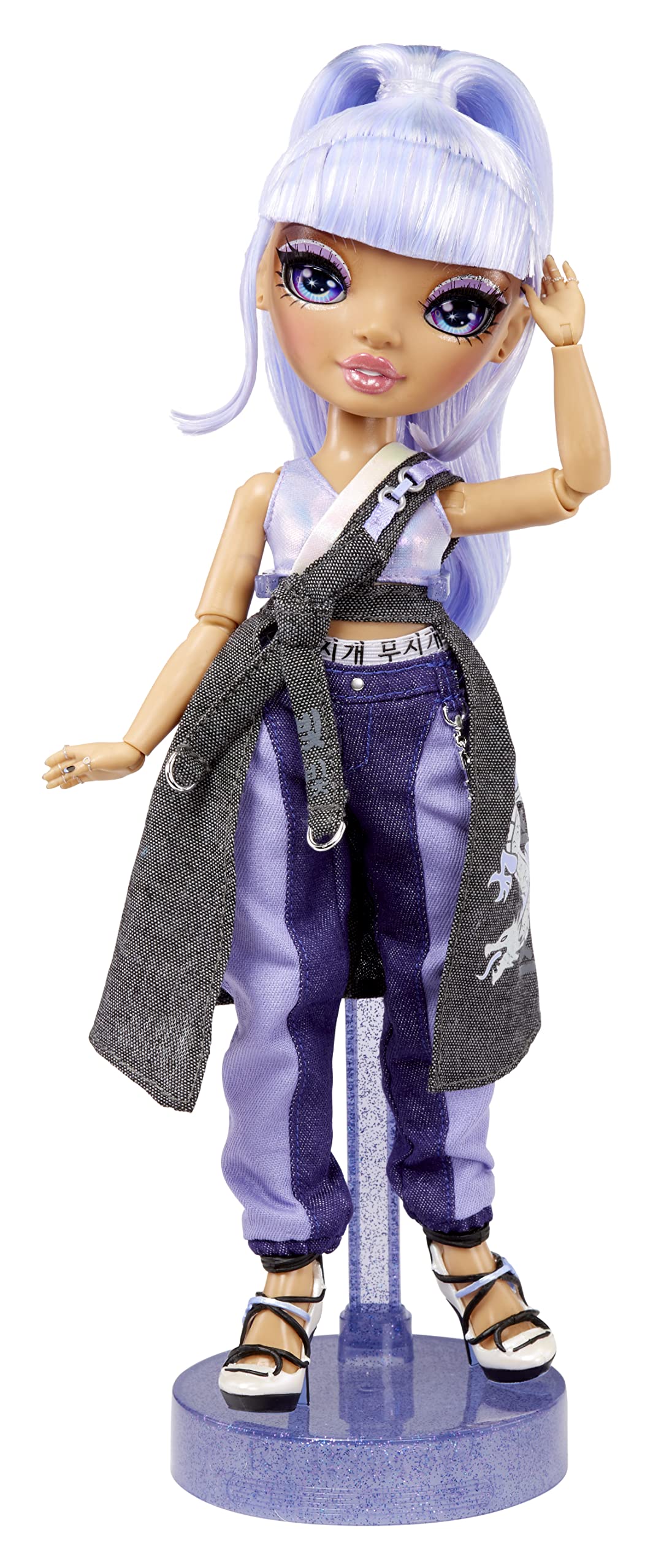 Rainbow High 578437 Vision Royal Three K Pop Fashion Doll, Tessa Park, includes 2 Mix and Match Designer Outfits with Microphone, Headset, and Band Merchandise. Perfect for kids ages 6+. Multicolored.