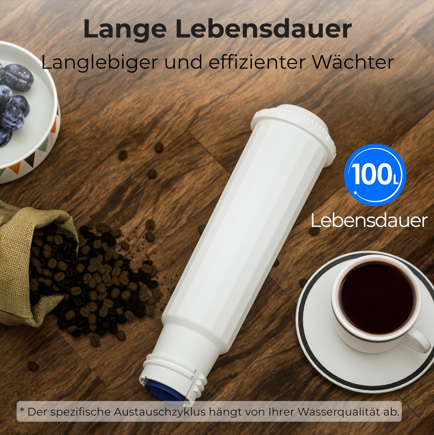 Waterdrop coffee filter cartridge, replacement for Melitta® water filter, F088 Krups® water filter, Nivona®, compatible with Krups® EA829S, Jura®, Melitta® Barista TS and more, TÜV SÜD certified (4)