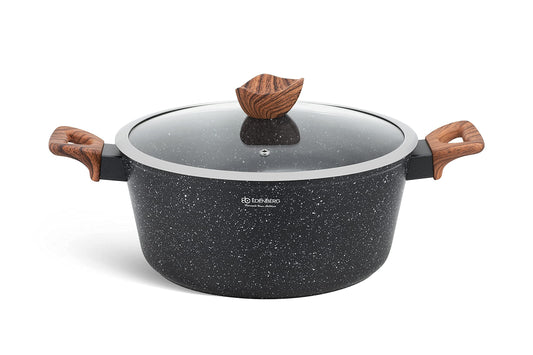 EDENBERG 15-piece cookware set for induction cooktops. Coated pots and pans, induction pots set, suitable for induction cookware. Top quality cookware set for all your cooking needs.