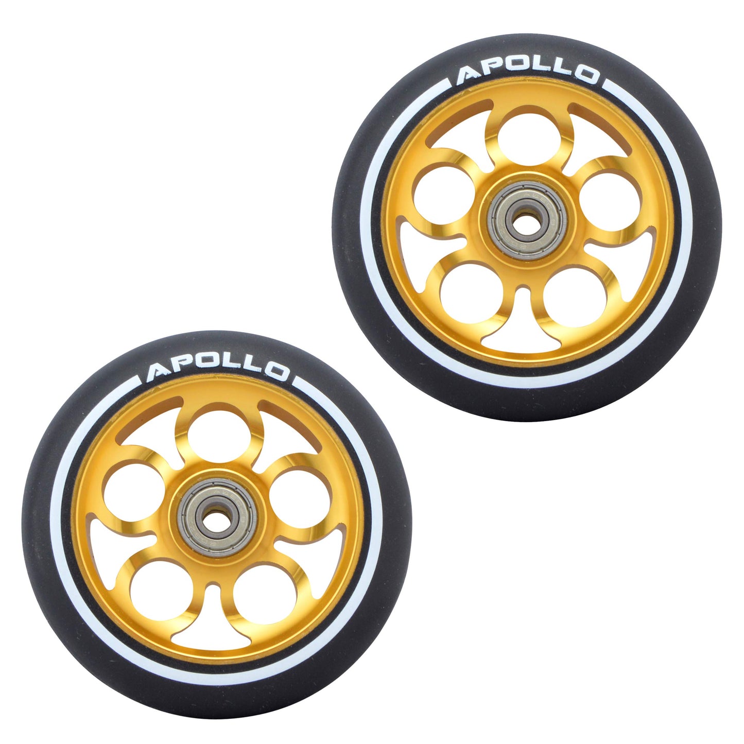 Apollo Stunt Scooter Replacement Wheel Set Pro Wheels - ABEC9 bearings, scooter wheel replacement wheels suitable for stunt scooters