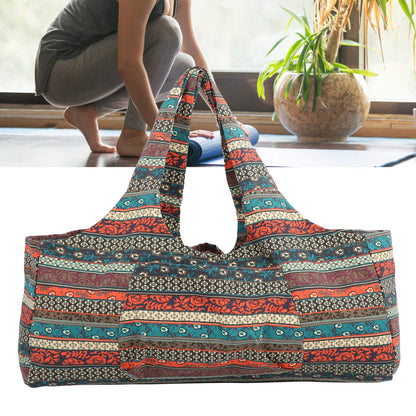 Lyrlody yoga bag with zipper for women, waterproof gym bag for yoga & sports, multifunctional travel bag for yoga mat & sports equipment.