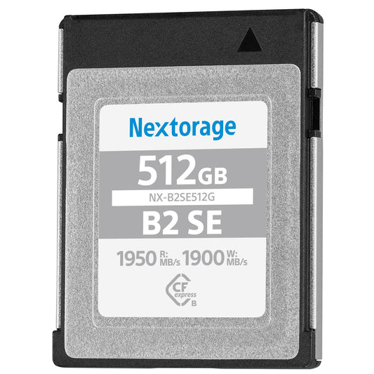 Nextorage CFexpress Type B Card 512GB, Japanese memory card data storage CF Express Type B Card, Camera accessory for Sony/Nikon/Canon/Panasonic/Fujifilm, B2SE NX-B2SE512G