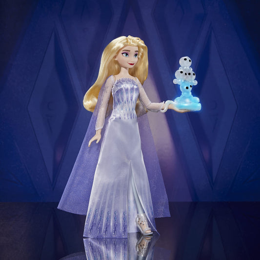 Disney's Frozen 2 talking ELSA and Friends, ELSA doll with sounds and phrases, toy for children aged 3 and up