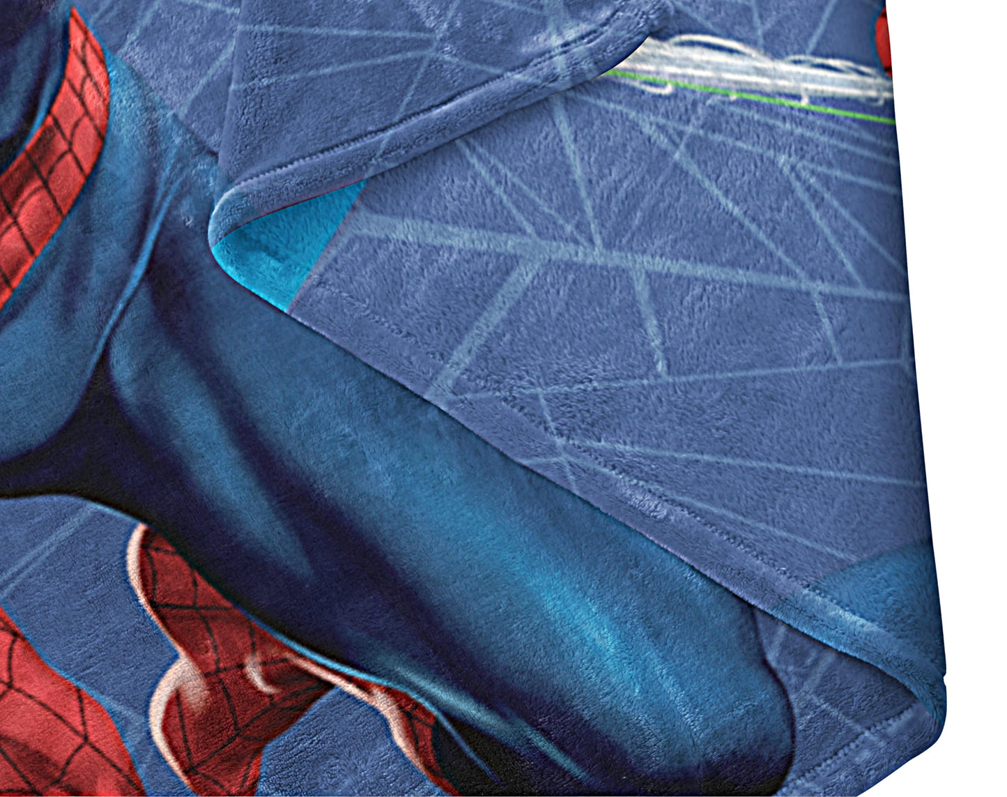 Disney Spiderman web fleece blanket, throw, super soft, bedding, gift for boys and kids, Marvel Hero.