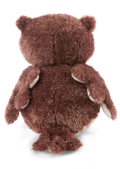 NICI plush toy owl Oscar 50cm with swiveling head