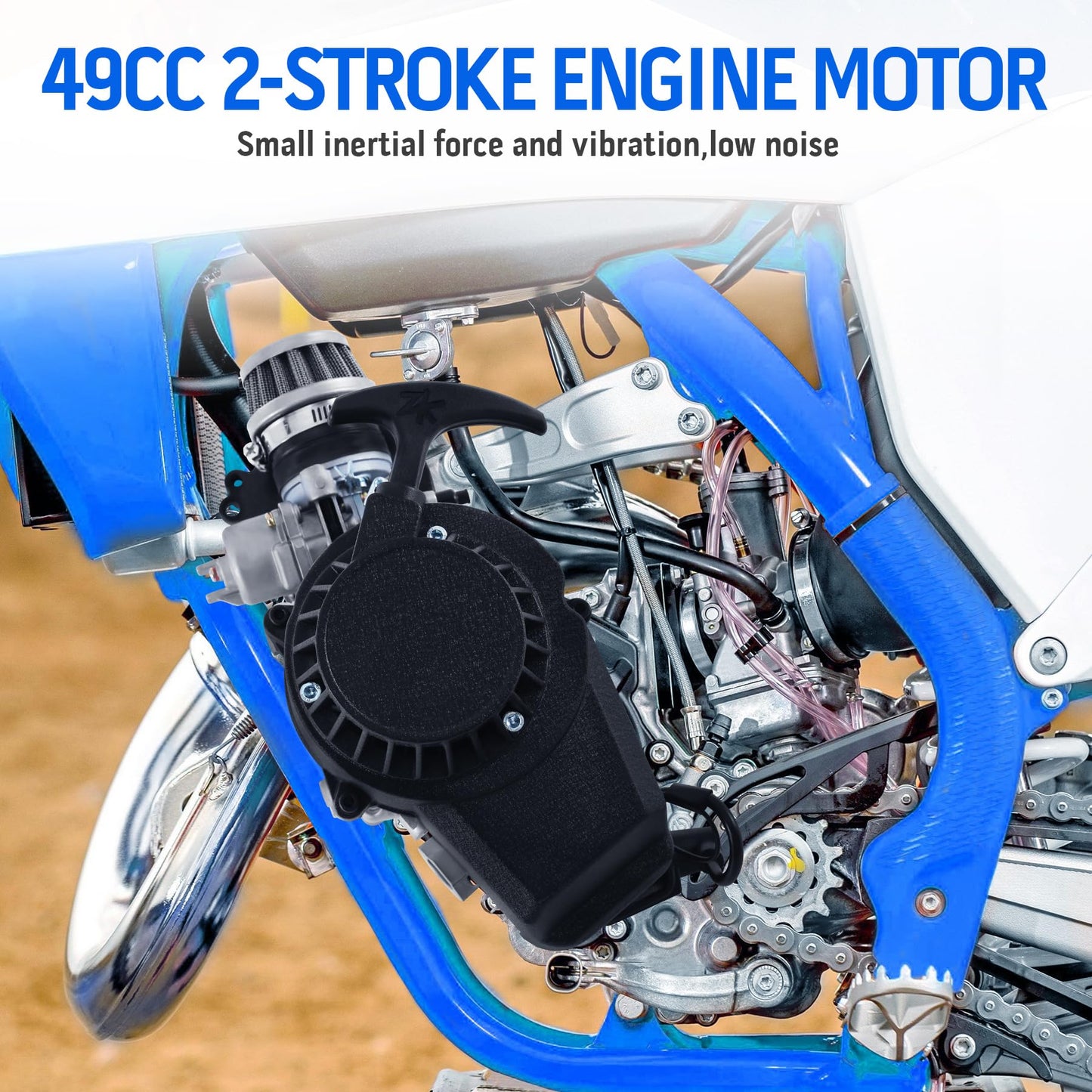 49cc 50cc 2 Stroke Engine Mini Engine Pocket Bike Engine for Dirt Bike Quad Pocket Bike