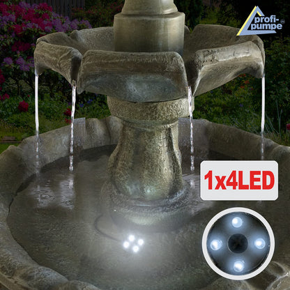 Solar garden fountain fountain solar fountain decorative fountain bird bath waterfall garden light pond pump - fountain water feature for garden, pond.