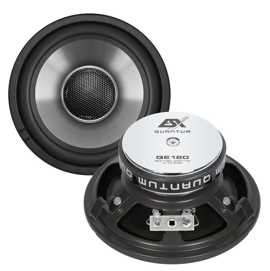 ESX QE 120 Car-Fit Series - 12cm coaxial system for Mercedes W124 speakers E-Class