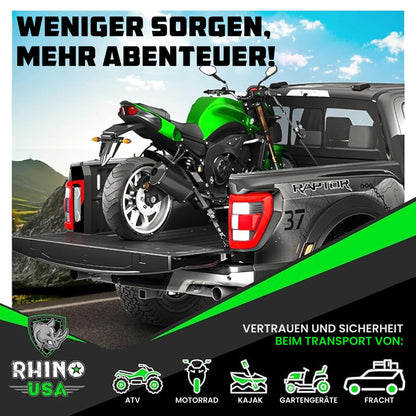 Rhino USA Self-Retracting Ratchet Straps (4-Pack) - 1" x 10' (1,200 lbs Breaking Strength) - Heavy Duty Automatic Ratchet Straps for Trucks, Trailers, Motorcycle, Bike & More - Gray