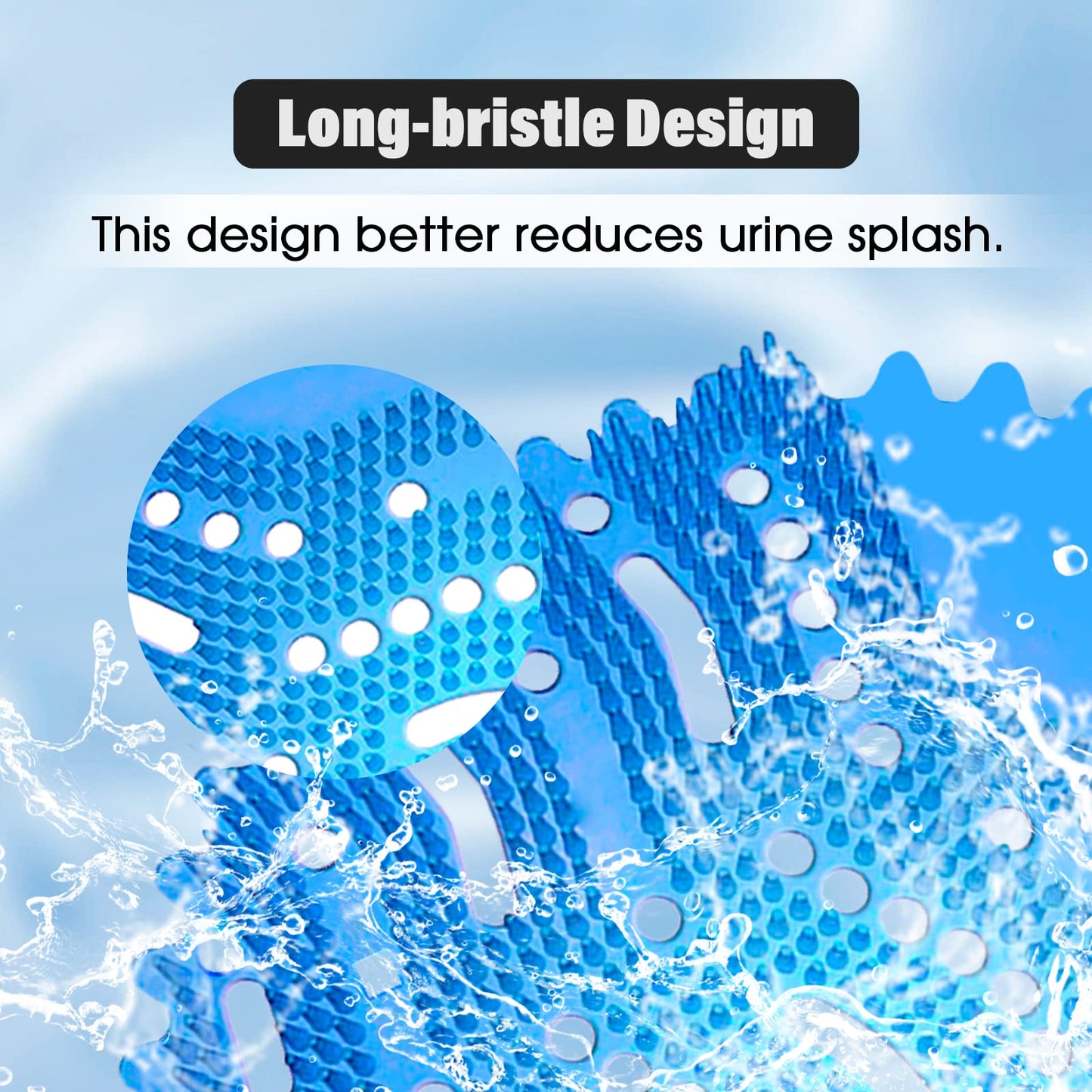 36 pieces of urinal screens with scent, urinal screen splash guard air freshener individually packaged for toilet guest bathrooms public restrooms urinal - 12 pcs sea breeze, 12 pcs lemon, 12 pcs orange.