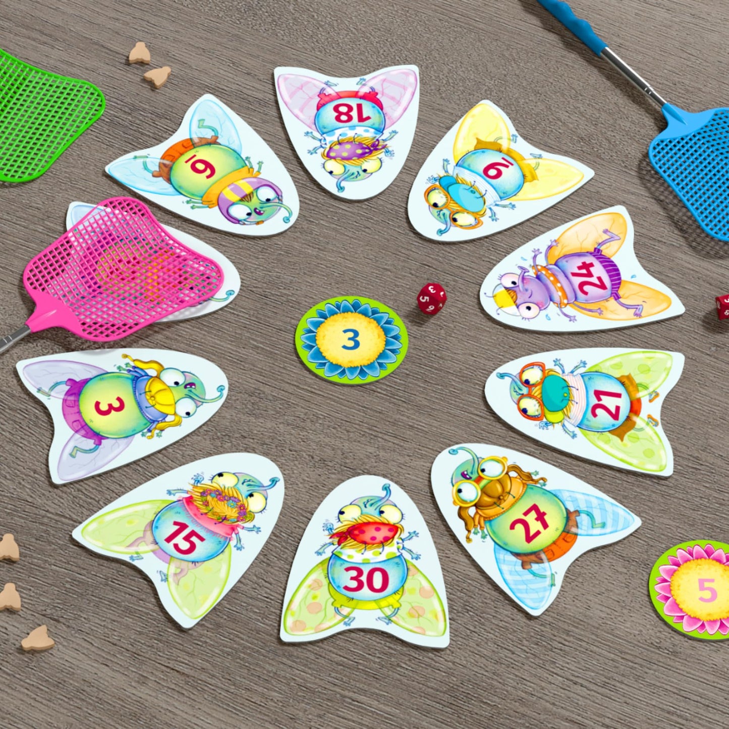 HABA 3X4=Clap - Exciting educational game for 2-6 players ages 8 and up. Promotes basic multiplication and concentration. Fun reaction game for practicing math skills. - 2012173001