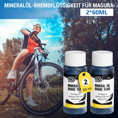 HQCM Ventilation Kit for MAGURA, Bike Brake Fluid Hydraulic Disc Brakes Bleeding Service Kit including Brake Blood 120ml Mineral Oil