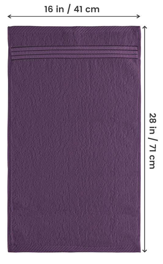Utopia Towels Premium Hand Towels, 100% combed, ring-spun cotton, ultra-soft and highly absorbent, 700 gsm, extra thick towels, 40.6 x 71.1 cm, hotel and spa quality, pack of 6