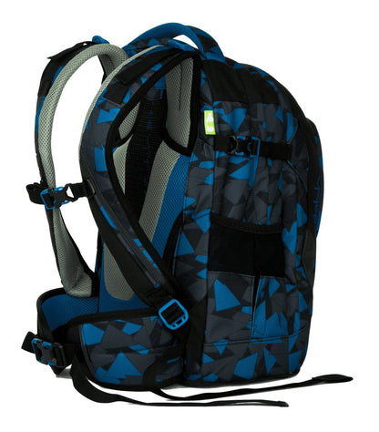 Satch Pack Blue Triangle school backpack set 3-piece.
