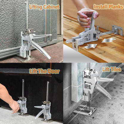 ZMURED labor-saving arm, 2-piece arm-hand lifting tool, slowed down wall tile locator, multifunctional height adjustment, lifting device for door, furniture, panels, cabinet, board lifter