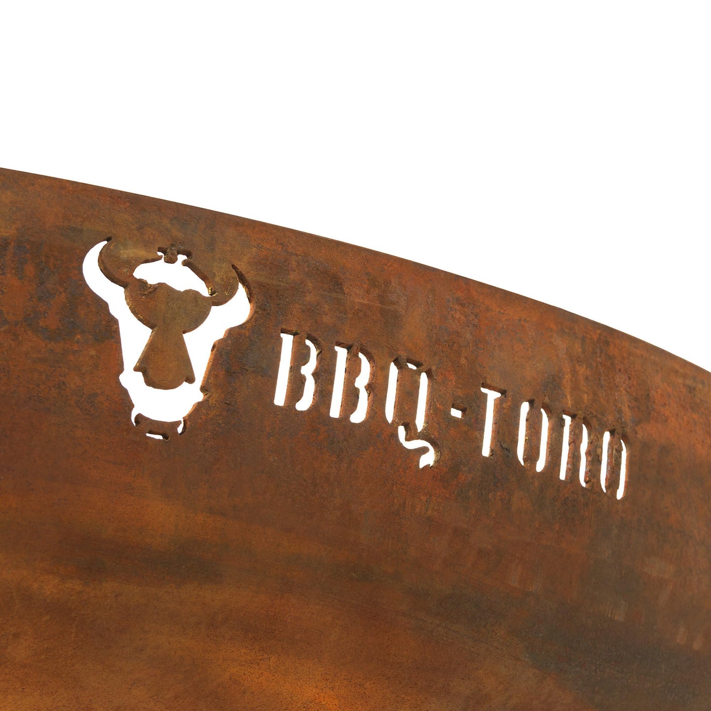 BBQ-Toro fire pit Ø 60 cm | Rust look | Outdoor fire pit with THREE legs and Two handles | Fire bowls for the garden, fire bowl, Garden Fire Pit, Fire Bowl, Fire Tub
