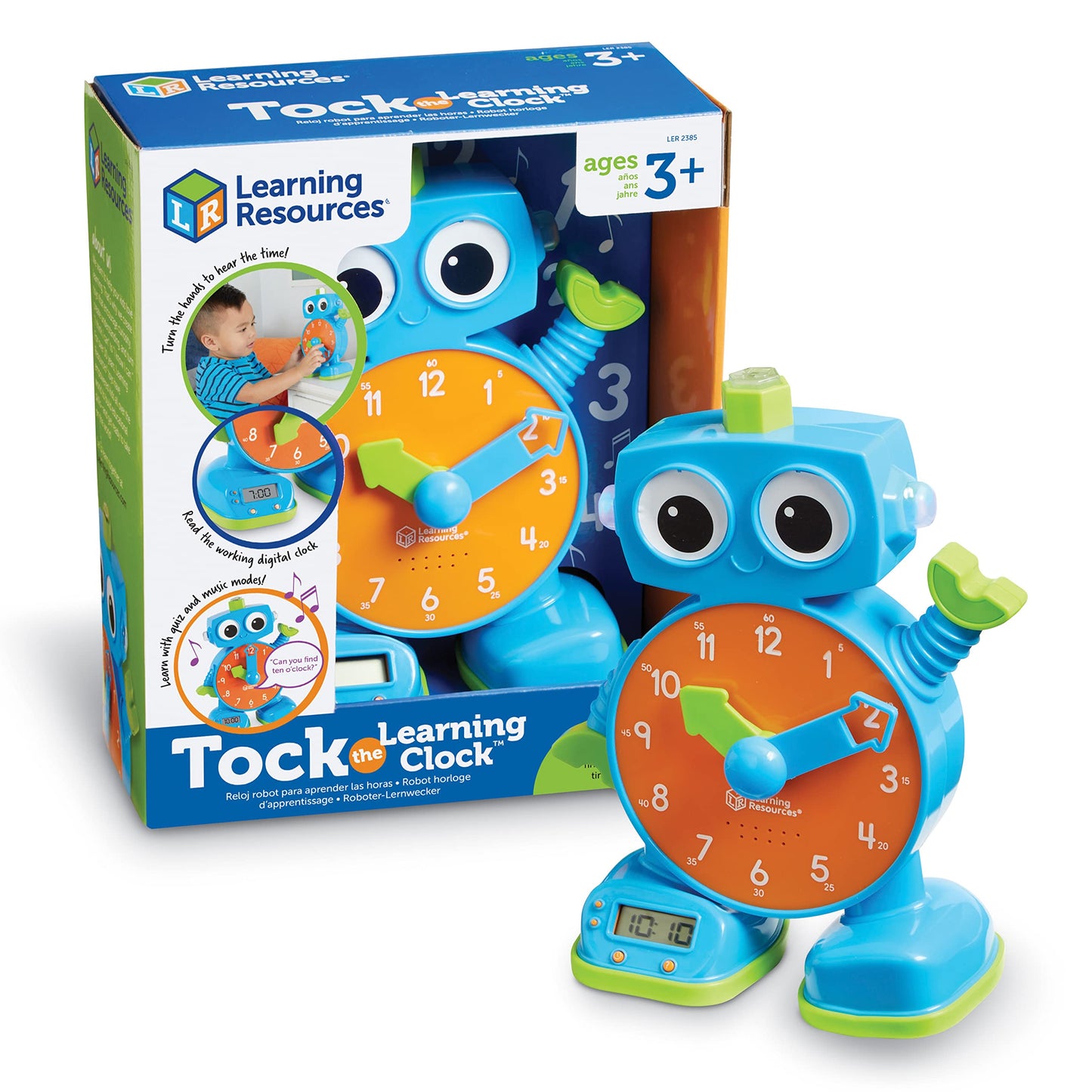 Learning Resources Tock The Learning Clock - Tick, the learning clock