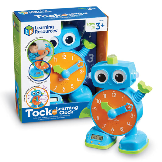 Learning Resources Tock The Learning Clock - Tick, the learning clock