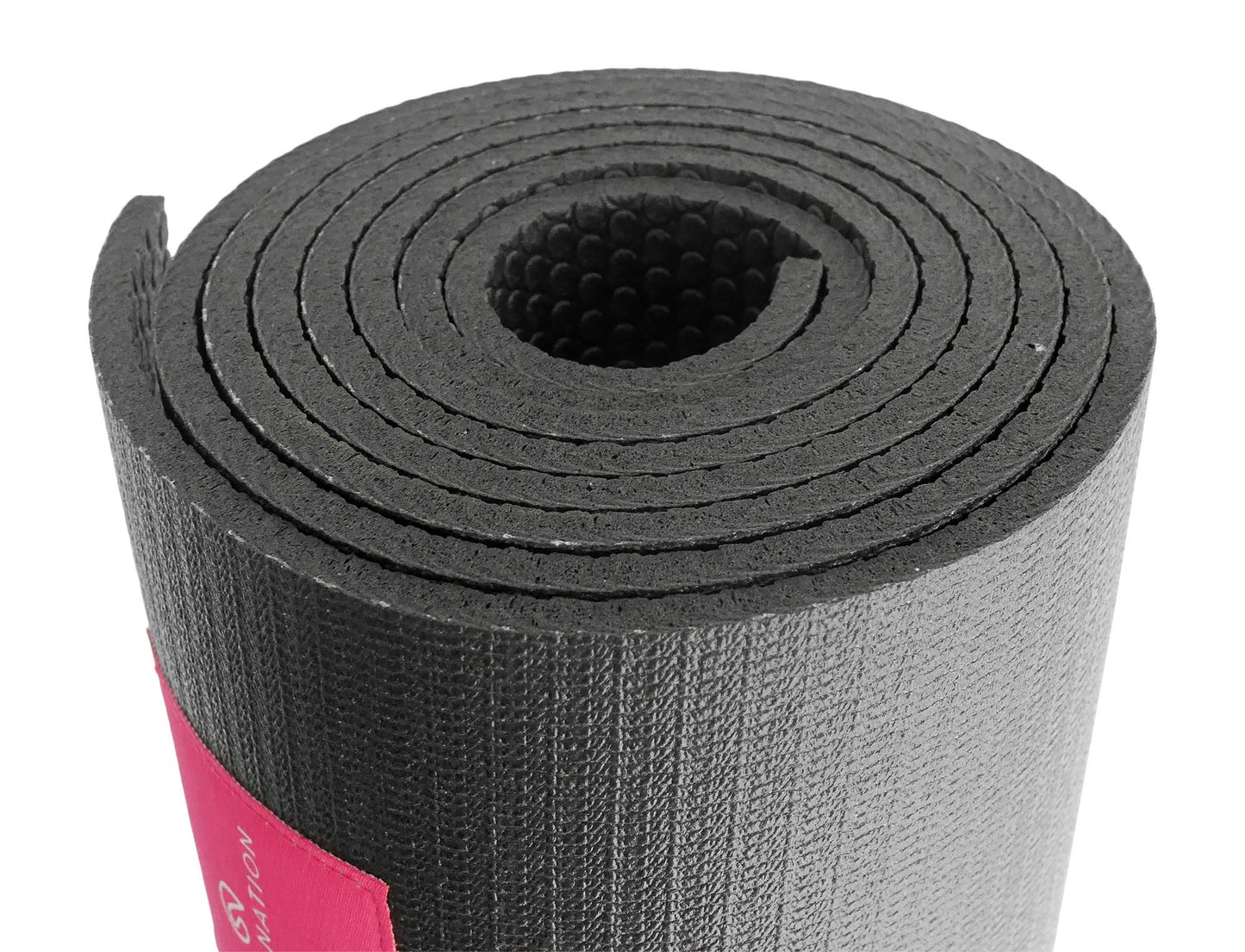 SHANTI NATION - Cardio Mat 95 - compact fitness mat (95 x 95 cm) - including carrying strap - perfect for jump rope and workouts in small spaces - durable - sanitizable - can be used with shoes