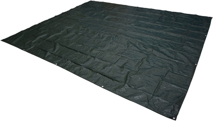 Amazon Basics - Camping Tarp Waterproof, 3.04 x 3.65 m, Green