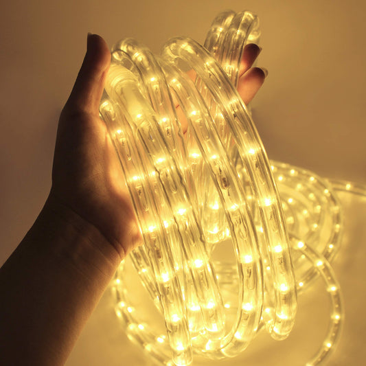 Forever Speed 6 Meter LED light tube for outdoors, 216 waterproof LEDs for outdoor decoration lighting for Christmas, warm white.