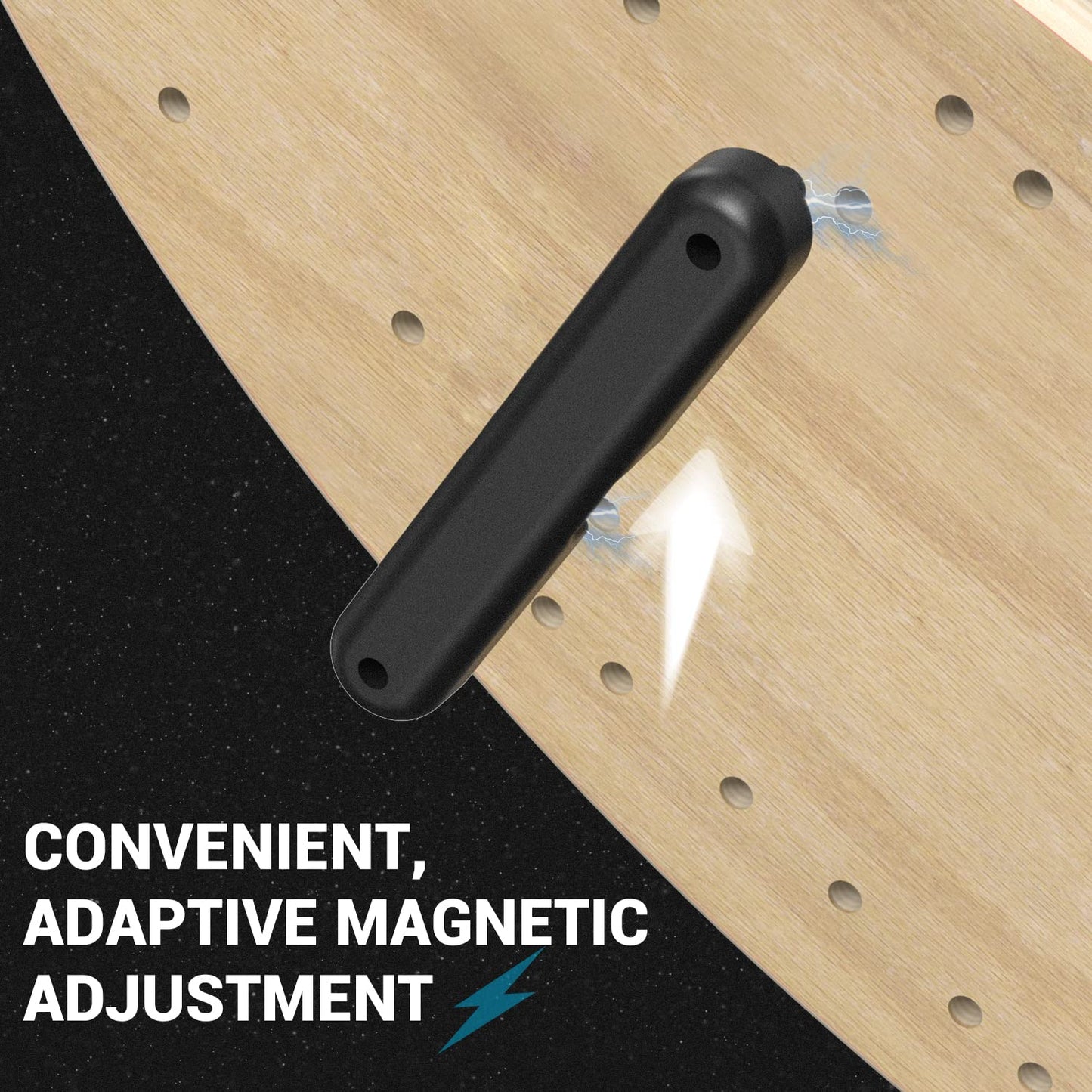Wooden Balance Board, Sportneer Indoor Board Skateboard, Indoor Surfboard Trickboard, and Balance Board for kids and adults.