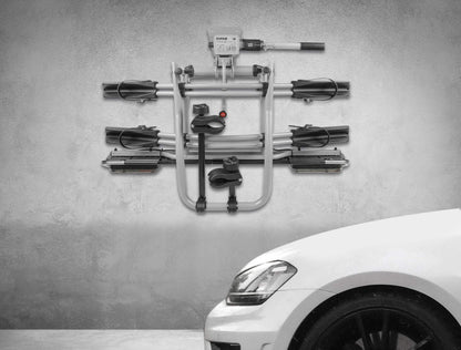 EUFAB 16412 Wall Mount, suitable only for EUFAB and LAS bike racks, Alloy steel.