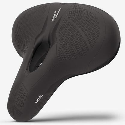 Velmia Bike Saddle [City] - Comfortable saddle for men and women - Concept 3 zones - waterproof bike seat with ergonomic design