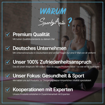 High-quality wooden balance board for versatile coordination training | Includes exercise book from the Champ | Proprioceptive stability for rehabilitation & fitness | Non-slip & safe (+underlay mat)