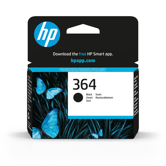 HP 364 (CB316EE) Original Black Ink Cartridge for HP DeskJet 3070A, 35xx, HP OfficeJet 4620, 4622, HP Photosmart