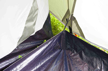 Coleman tent Ridgeline 4/6 Plus, 4/6 person tent, 4/6 person Vis-A-Vis tunnel tent, camping tent, dome tent with sun canopy, Waterproof HH 3,000mm.