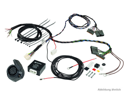 Westfalia 13-pin electric kit, vehicle-specific for VW Transporter T5/T6 (Panel Van) (from MY 05/2012) - only for vehicles with pre-equipment for trailer hitch.
