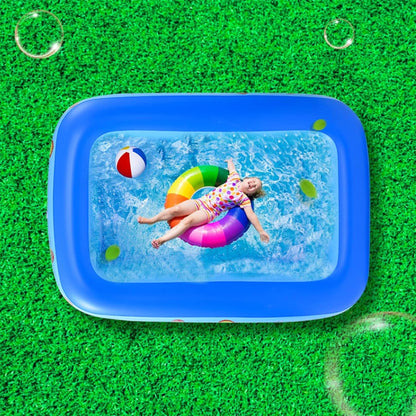 Children's paddling pool, Inflatable pool, Inflatable paddling pool, Kids pool, Kids paddling pool, Swimming pool, Inflatable pool, Inflatable kids pool, 2 rolls 105 x 75 cm Height 30 cm